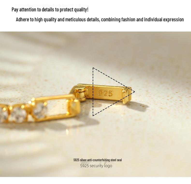 Under the Banyan Tree S925 Silver Diamond-Studded Luxury Bracelet for Women - Exquisite, Trendy, and Sophisticated Jewelry.