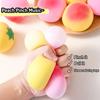 Peach Stress Ball Simulation Peach Release Ball Slowly Rebound Stress Relieving Toy Adults Kids Relieving Toy Home Decoration