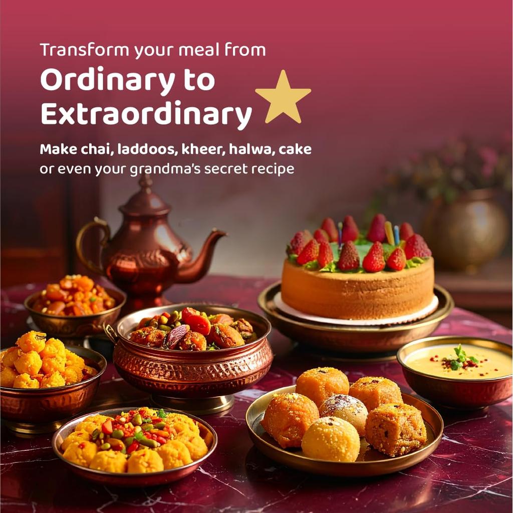 DeHaat Honest Farms Pesticide Free Jaggery Powder (Gur) 400 GM