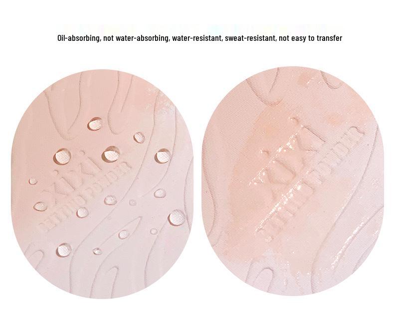 Xixi Rain Ink Cloud Weichzeichner Puder-Foundation: Langanhaltender matter Concealer & Setting-Puder, einfach aufzutragen.