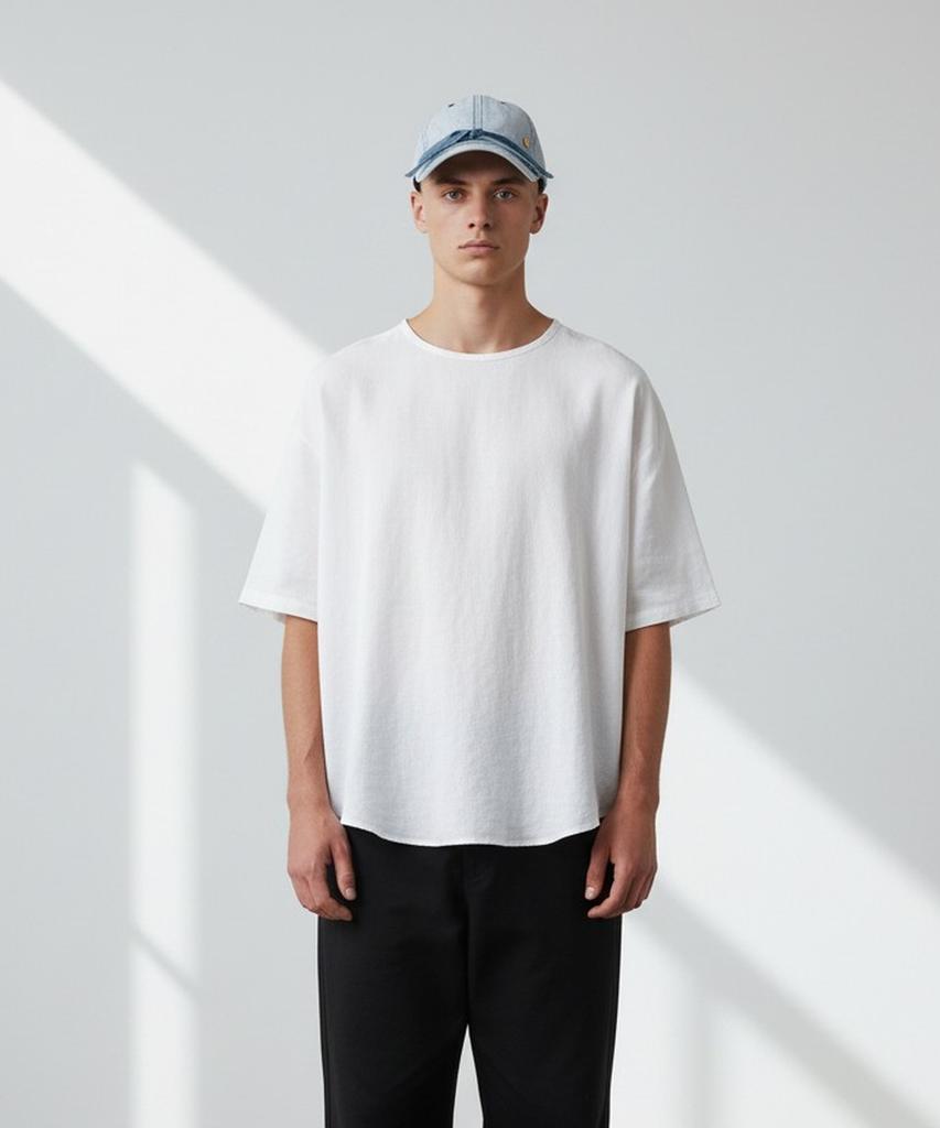 Yunibeosyeolkemiseuteuli Musubi Light Denim Ballcap