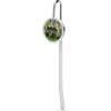 Green Prairie Donkey Stainless Steel Metal Bookmark Long Bar Page Marker with Round Ornament Read...