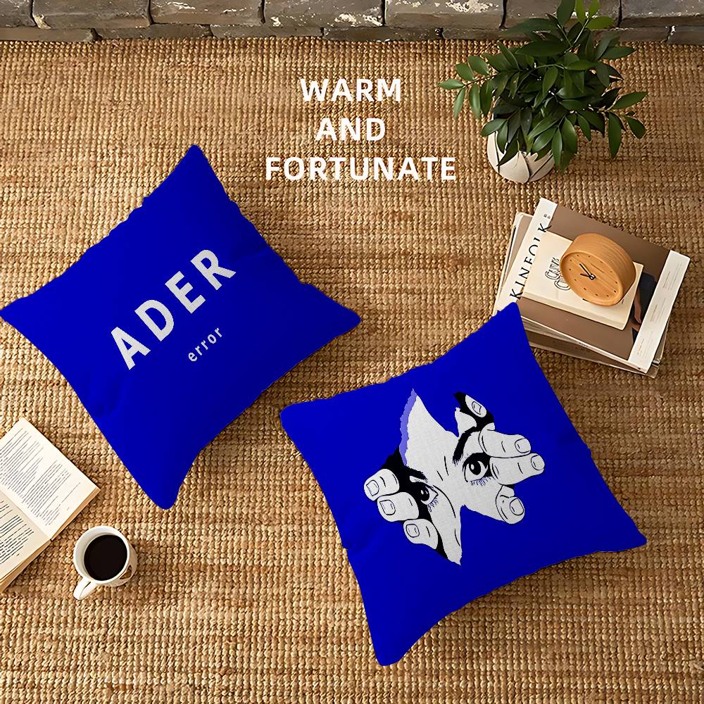 Fashion ADER E-RROR Personalized picture text home decorative pillows Household Gifts 45x45cm