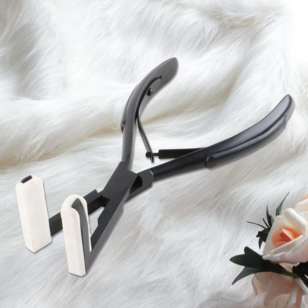 Tape in Hair Extension Pliers Professional Flat Surface Human Hair Sealing Plier Tape in Extensions Styling Hair Tools