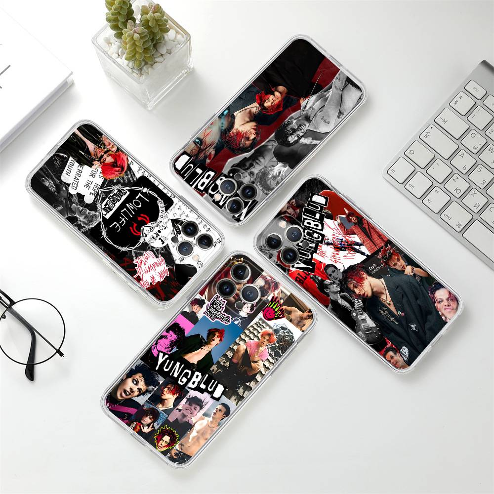 Y-Yungblud Hot Singer Phone Case for iPhone 17 16 15 Plus 14 13 Mini 12 11 Pro Max Soft Shell Cover
