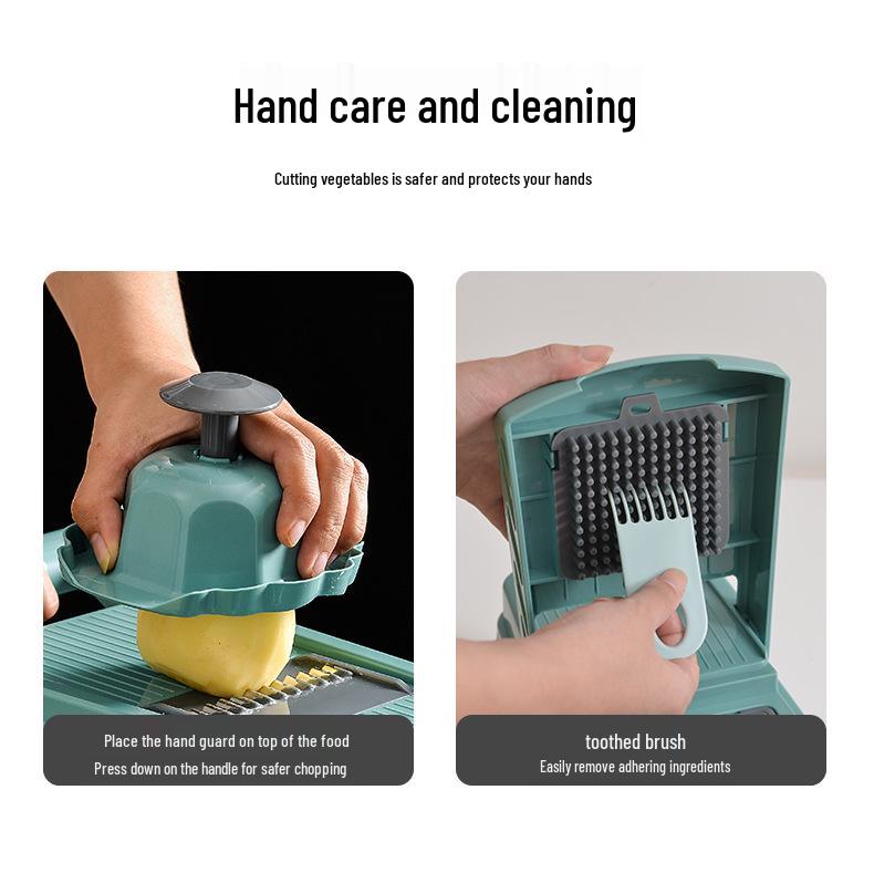 Multifunctional Kitchen Tool Set: Grater, Egg Separator, Vegetable Dicer & Slicer