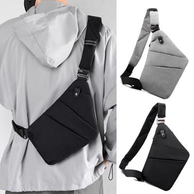 Borsa da viaggio antifurto, sottile, a tracolla, grande, regolabile, con chiusura a cerniera, a tracolla, da viaggio per donna