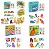 Wooden Puzzle Set Farm Forest Ocean Traffic Themes