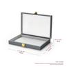Oirlv Jewelry Tray with No Faux Leather Jewelry for Qualified Invoice X06501 Lid, Dividers, Box, Rings, Watches, Necklaces, Display, Storage, Luxury,
