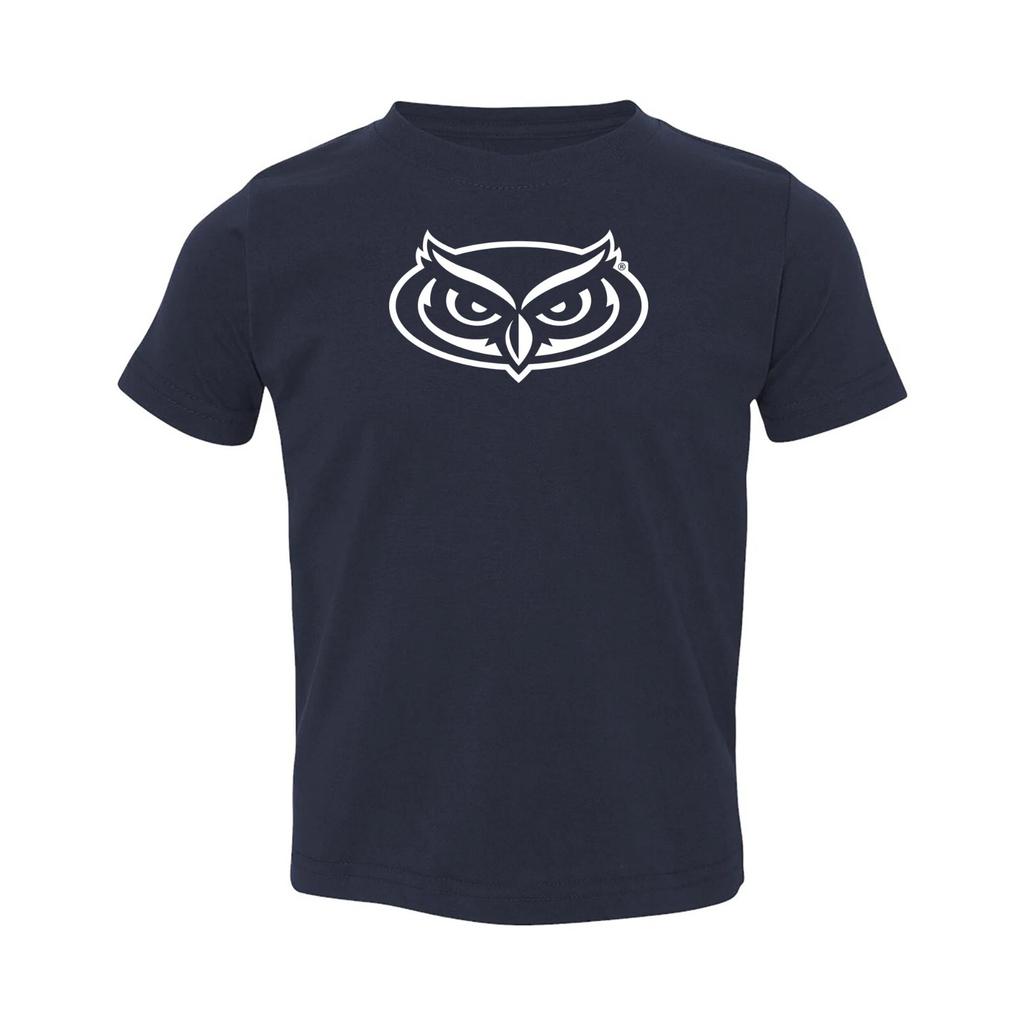Florida Atlantic Owls Primary Logo FAU University Sports Toddler T Shirt - Navy