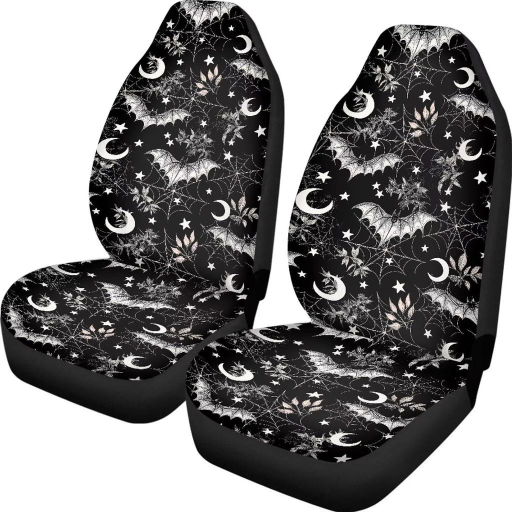 Purple Butterfly Galaxy Auto Car Seat Cover for Cars, Trucks, Vans, SUV, Vehicle Seat Cover Auto Saddle Blankets Driver Seat Protector Covers Full
