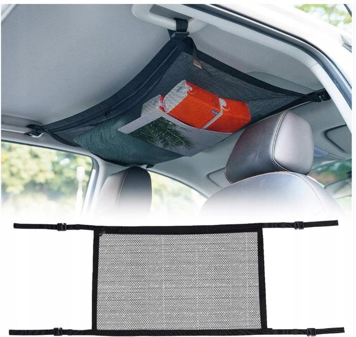 Suspended organizer FOR the car ceiling net headliner for the trunk