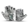 Vilico Summer Breathable Half-Finger Fishing Gloves - Skin-Friendly and Soft for Outdoor Lure Fishing