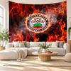 Southampton Football Wall Tapestry, Soft Fabric Wall Hanging, Decorative Backdrop For Bedroom Home Wall Art