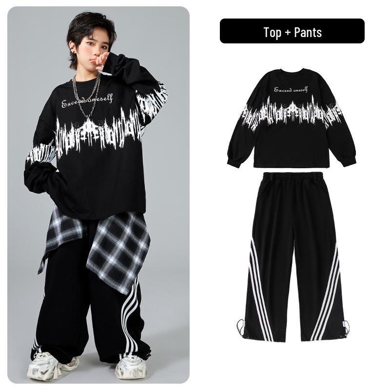 Trendige Hip-Hop-Tanzkostüme für Kinder (Jungen & Mädchen)