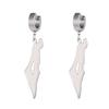  Exquisite Country Map Dangle Piercing Earrings Stainless Stee Arabic Calligraphy Geography Earring Amulet Jewelry Gifts