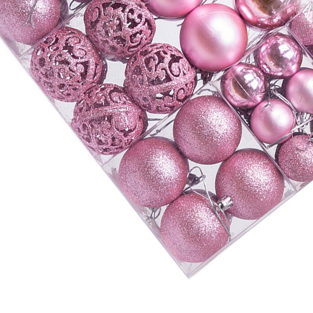 100pcs Xmas Ball Ornaments Xmas Tree Decorations Hanging Balls for Xmas Tree Decorations Holiday