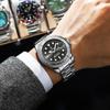 POEDAGAR Top Luxury Male Watch Waterproof Luminous Date  Watch Stainless Steel Clock Sport Fashion  Quartz Watches