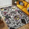 Nightmare Fabric Living Room Non-Slip Area Rug Soft Carpet for Bedroom Game Playroom Sofa Office Home Decor Doormat Christmas Gift C9211535