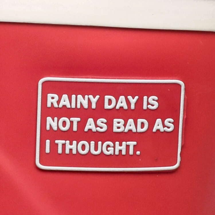 Kids Foret Rubber Rain Red Boots,