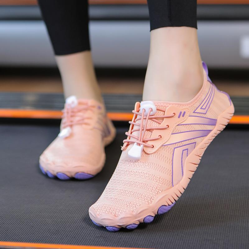 Fitnessschuhe für den Innenbereich Laufband Stoßdämpfung Yoga ******** Seilschuhe Fitnessstudio Training Weichsohlige Sneaker