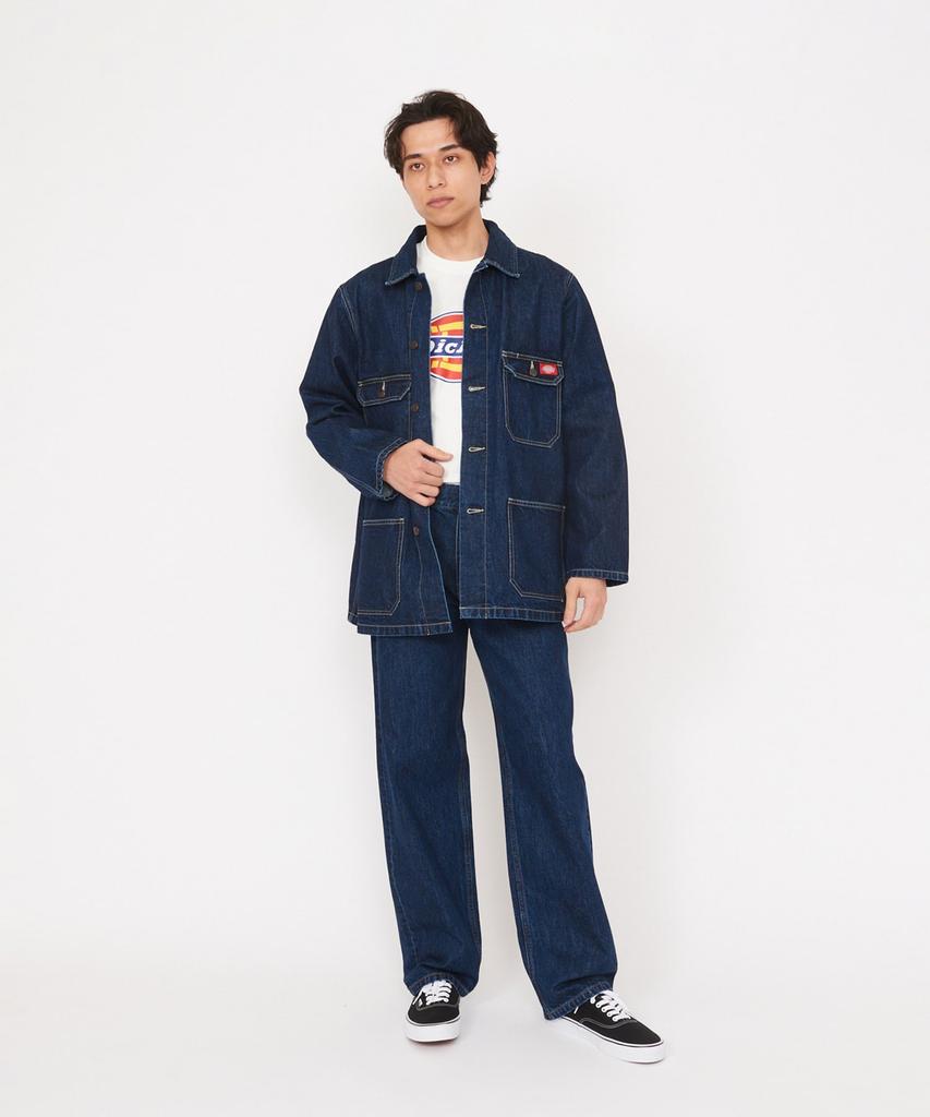 Dickies Kaihara Denim Chore Jacket Dark Blue