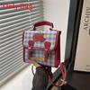 Pu Casual Shoulder Bag With Stitching For Daily Use And Office Commuting