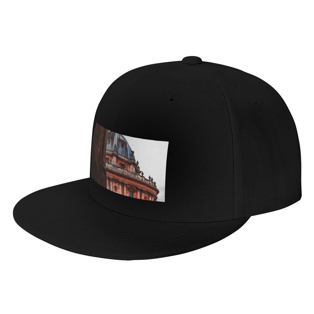Fashion Oxford UK City Flat Brim Sun Hat Students Brand Cap