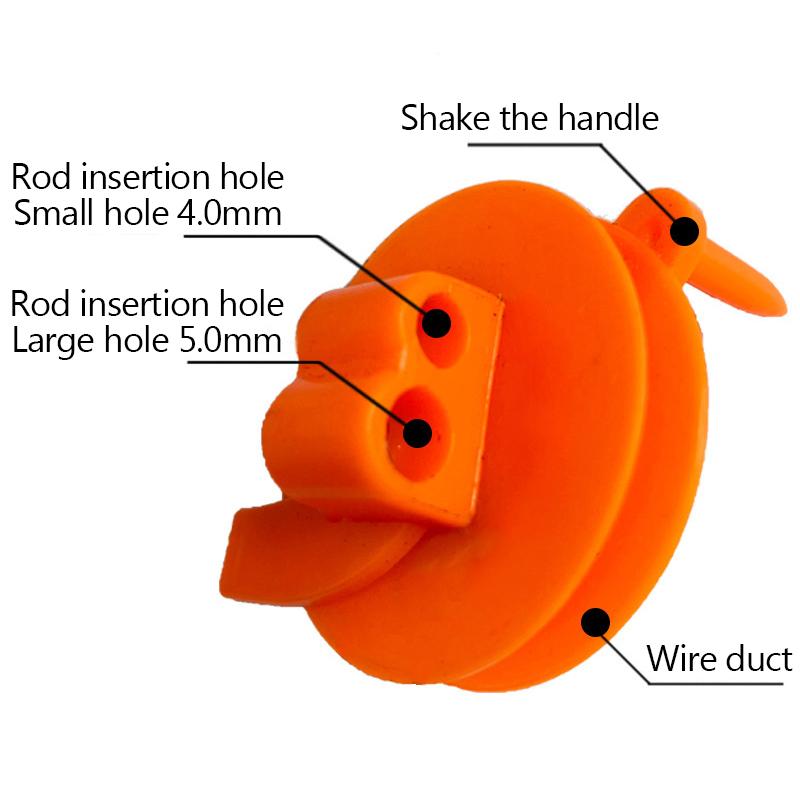 Fly Fishing Wheel Mini Fly Fishing Wheel Carp Durable Ice Fishing Raft Wheel Spool For Lake River Ocean Rock Fshing Accessories