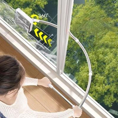 Stretchable High-rise Window Cleaner Stainless Steel and PP Household Glass Wiper  Window Glass