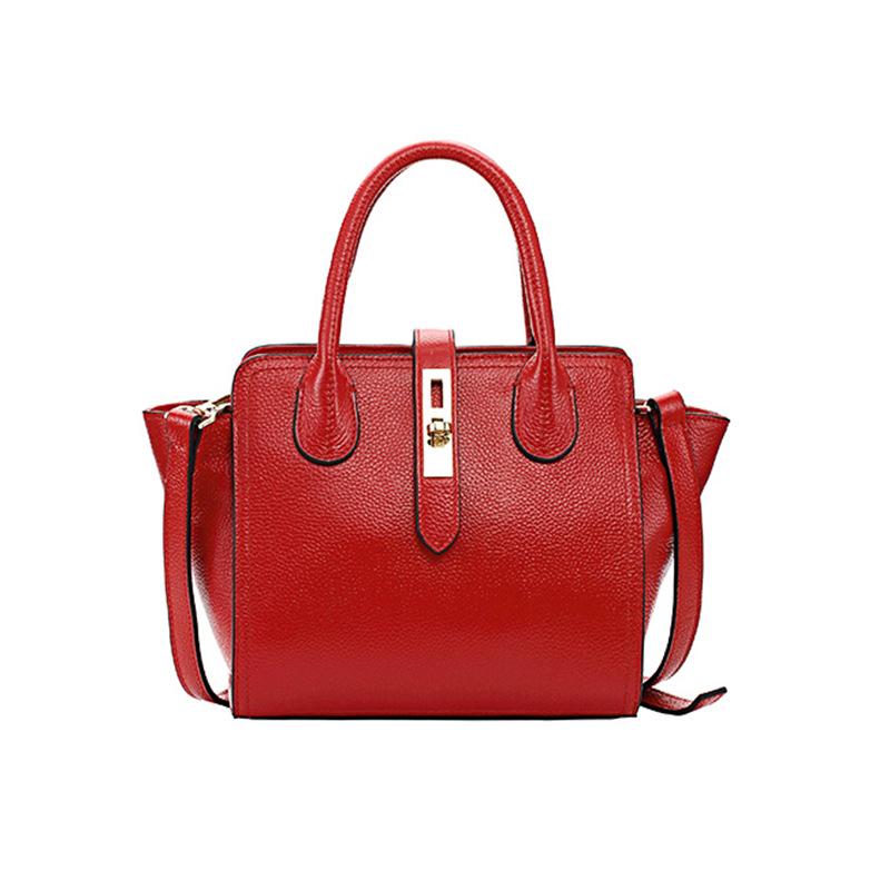 

Сумка-крыло на весну и лето с ручным узором личи. Простая и универсальная кожаная сумка на одно плечо с диагональным ремнем для женщин.