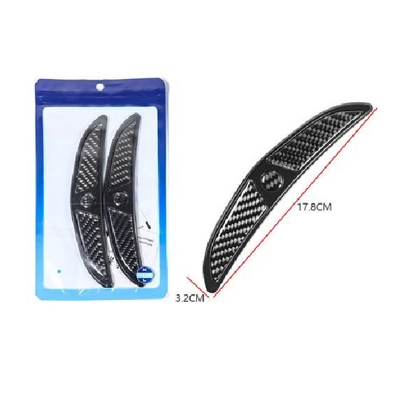 Carbon Fiber Look Car Wheel Eyebrow Strip Arch Protector Sticker Anti-collision