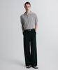 Liimaen Boucle Knit Polo Shirt Gray