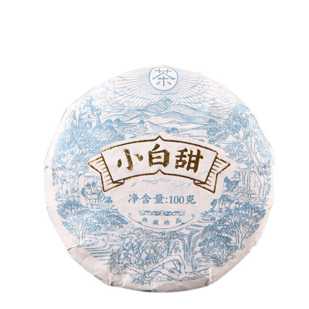 White Tea Cake 100g Herbal Energy Tea High Mountain Ancient Tree 01