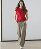 Masimodutti Balloon Mid-Waist Pants