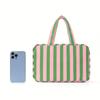 1pc Large Capacity Elegant Travel Cosmetic Bag Suitable for & - Polyester Storage, Spacious for Business Trip, Daily Use, Gift