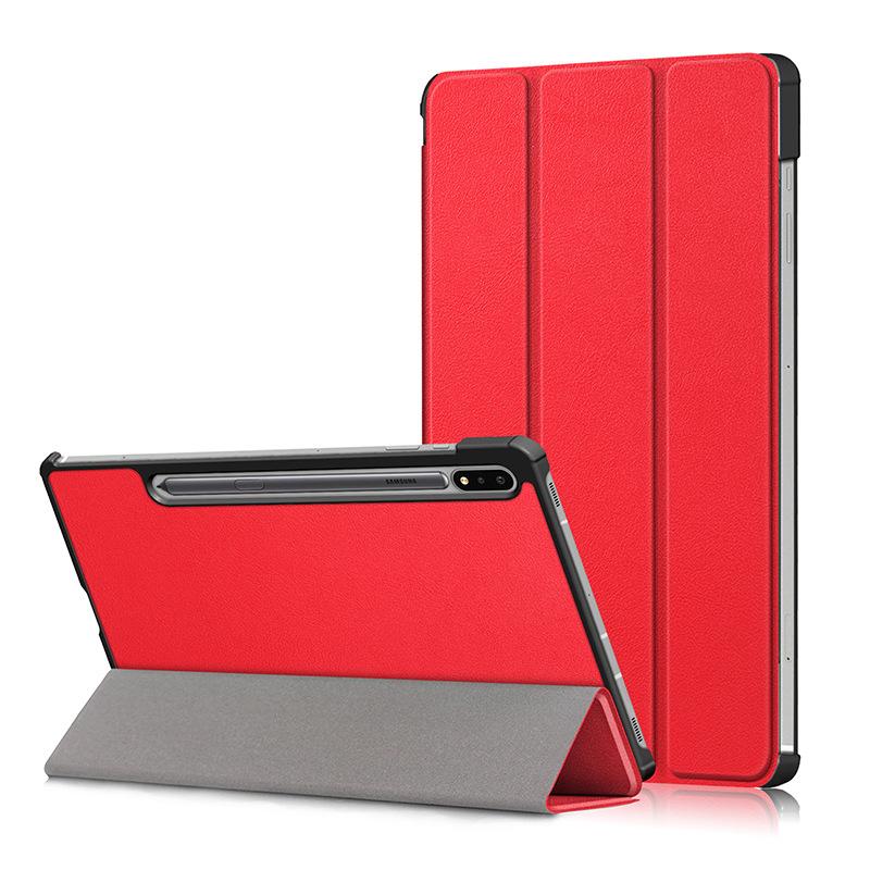 Hoes voor Galaxy Tab S8 Plus 2022/S7 FE 2021/S7 Plus 2020 12,4-Inch Slanke Folio Stand Beschermende Tablet Cover, Multi-Angle Viewing