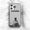 K.Dot-K-Kendrick L-Lamar Phone Case For iPhone 16 17 15 14 12 13 Pro Max Black Color Shockproof Cover