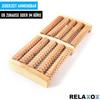 RELAXOX Foot Massage Roller Foot Massager Foot Roller Wooden Roller Foot Massager