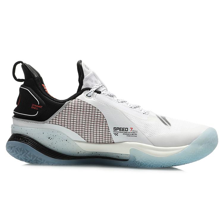 Li Ning Speed 7 Premium Comfortable Textile, TPU Cushioning Slip Resistant Abrasion Resistant Rebound Low Top ABAQ065-1