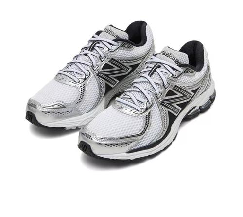 New Balance 860V2 Black White Silver ML860XD Unisex