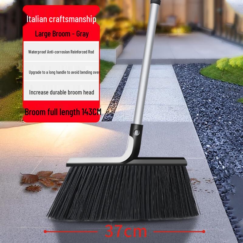 Heavy-Duty Outdoor Yard Broom