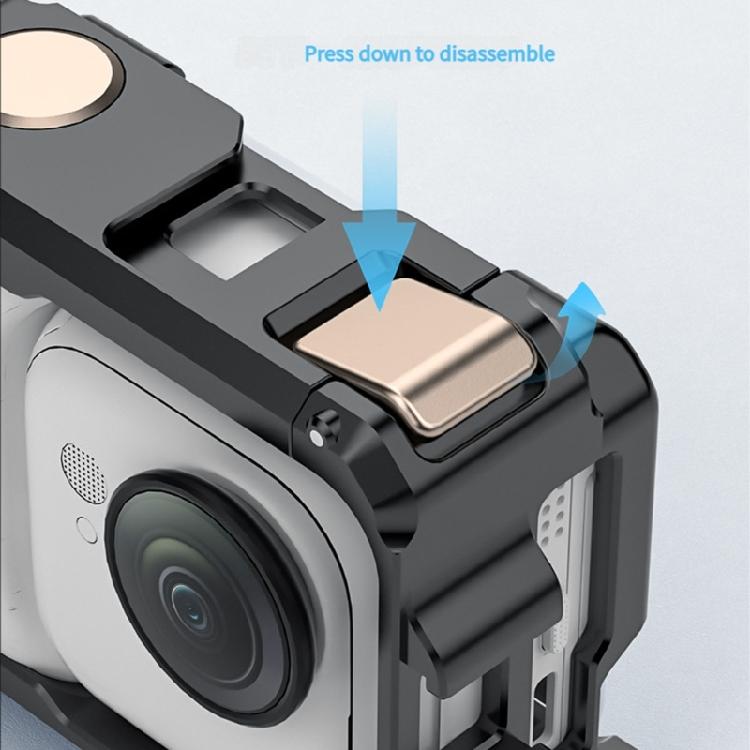 All Metal Camera Bracket Quick Detach For Pocket Cameras Vlogging Featuring Double Mount Point Tool Less Assembly Design