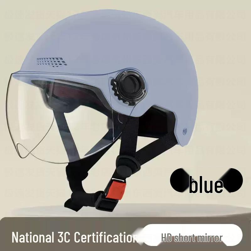 Universal 3C Certified Electric Bicycle Helmet with Sun Visor for Adults & Children - All-Season Safety Helmet for Men, Women & Scooter Riders