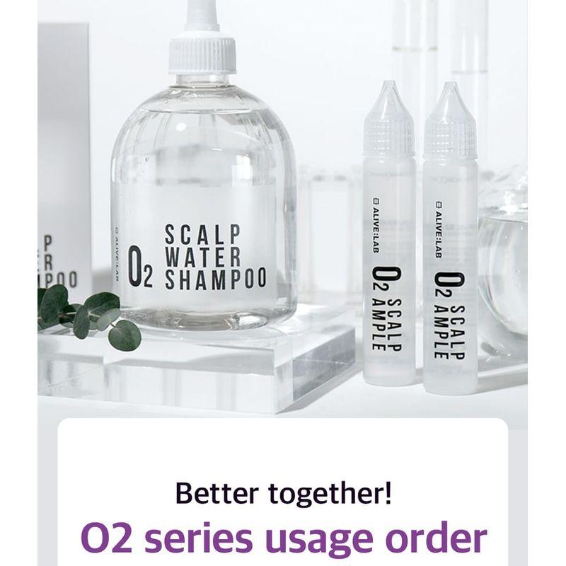 ALIVE:LAB - O2 Scalp Water Shampoo