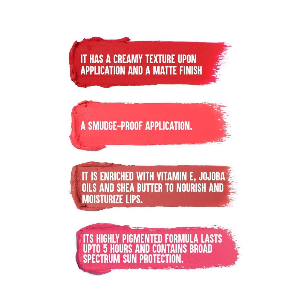 Colorbar Velvet Matte Lipstick, You're Incredible, 4.2g