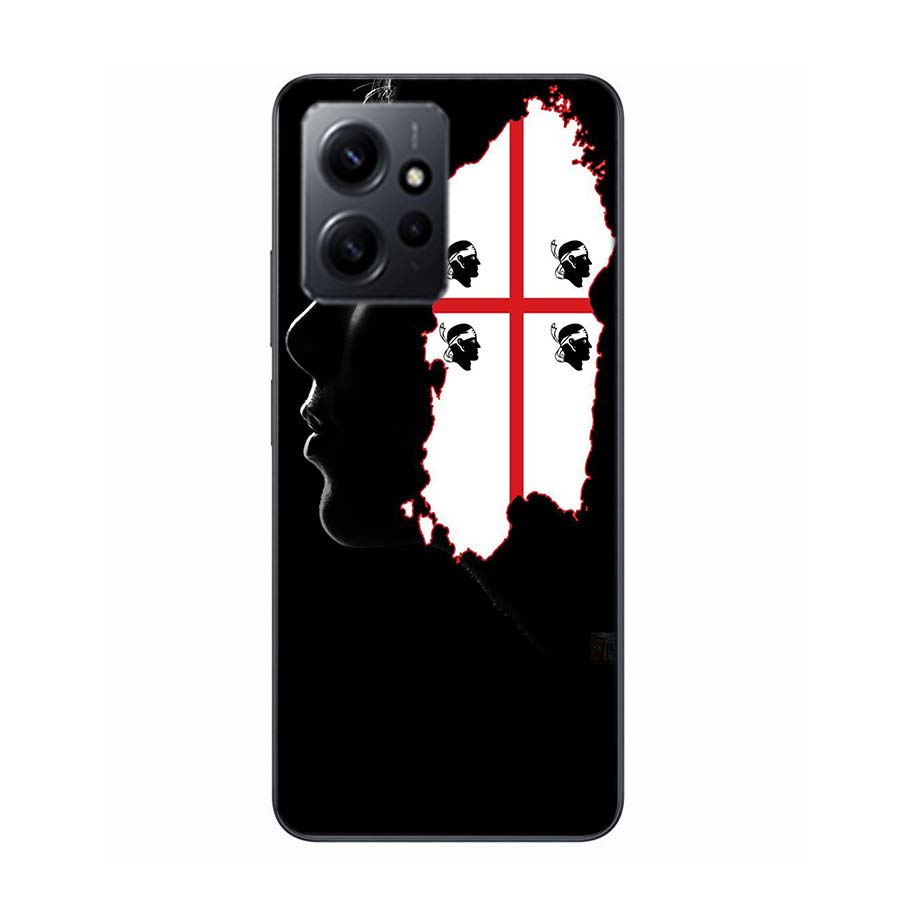 Flag of Sardinia Phone Case For Redmi Note 14 15 Pro 5G 13 12 Pro Plus 11 11T 11E 11S 10 Pro 10S 9 9S Cover Cell Clear TPU Capa