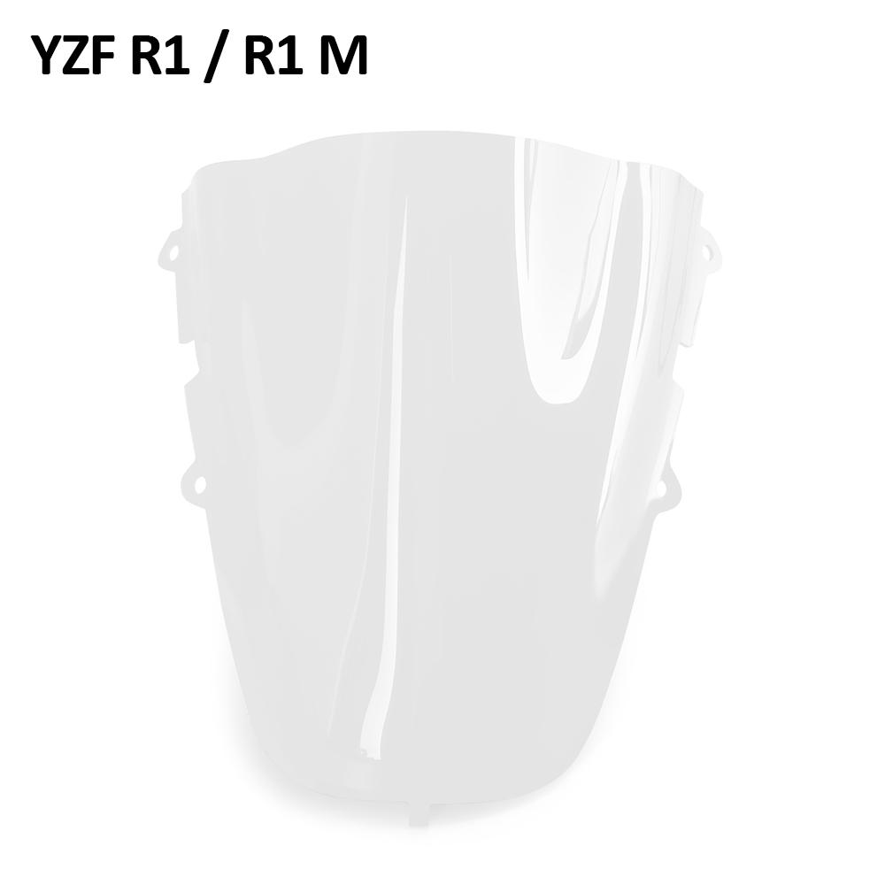 For Yamaha YZF-R1 YZF R1 R1M YZF-R1M 2020-2025 Windscreen Windshield Shielda Double Bubble Wind Deflector Motorcycle Accessories