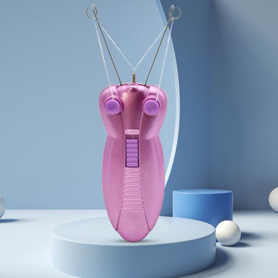 US Plug Chargeable Non-slip Handle Small Electric Hair Remover Women Painless Cotton Thread Shaver Female Body Defeatherer Beauty Instrument