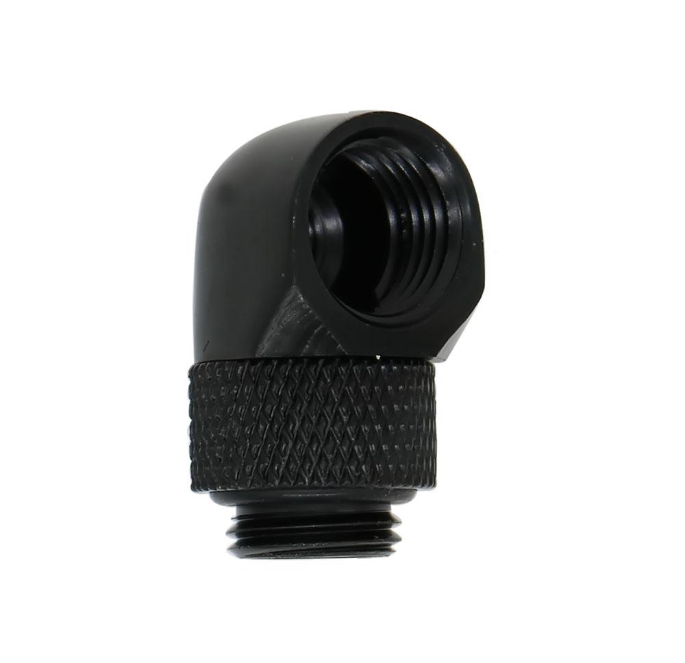 1pcs G1/4 Thread Rotating 90 Degree Elbow Fitting Adapter Rotary Fitting Water Cooled Connector for PC Water Cooling System